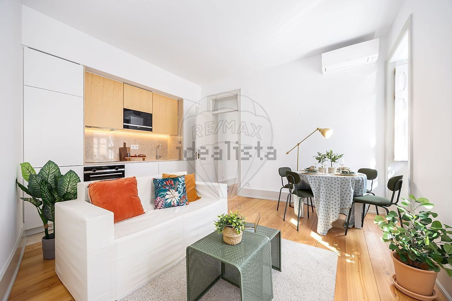 公寓 t2出售Escolas Gerais - 客厅