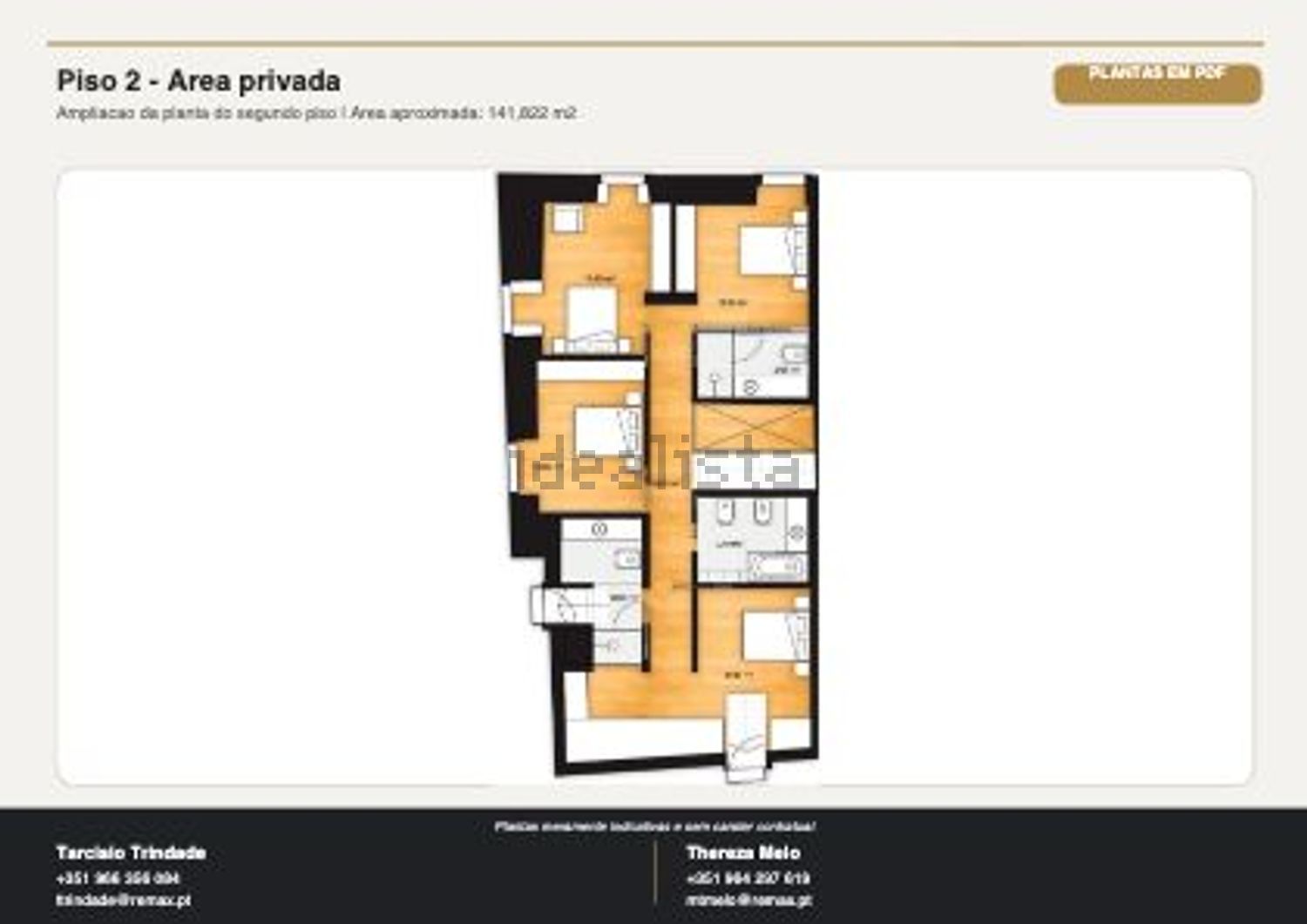 出租复式公寓Calçada da Cruz da Pedra - 平面图