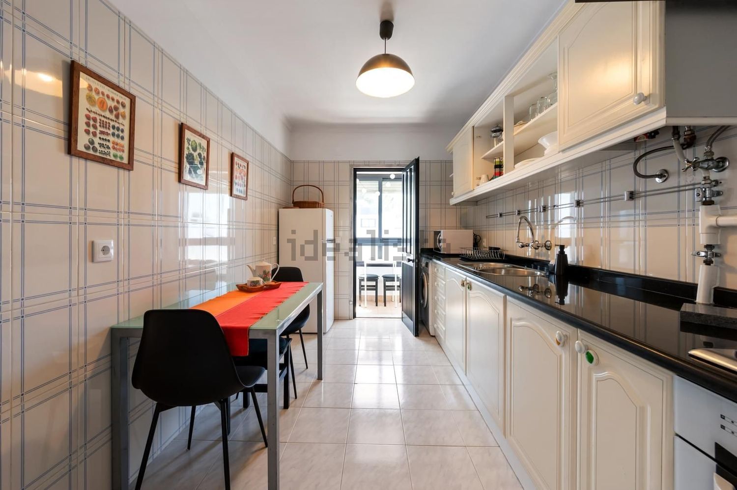 出租公寓 t2在Galiza - 厨房