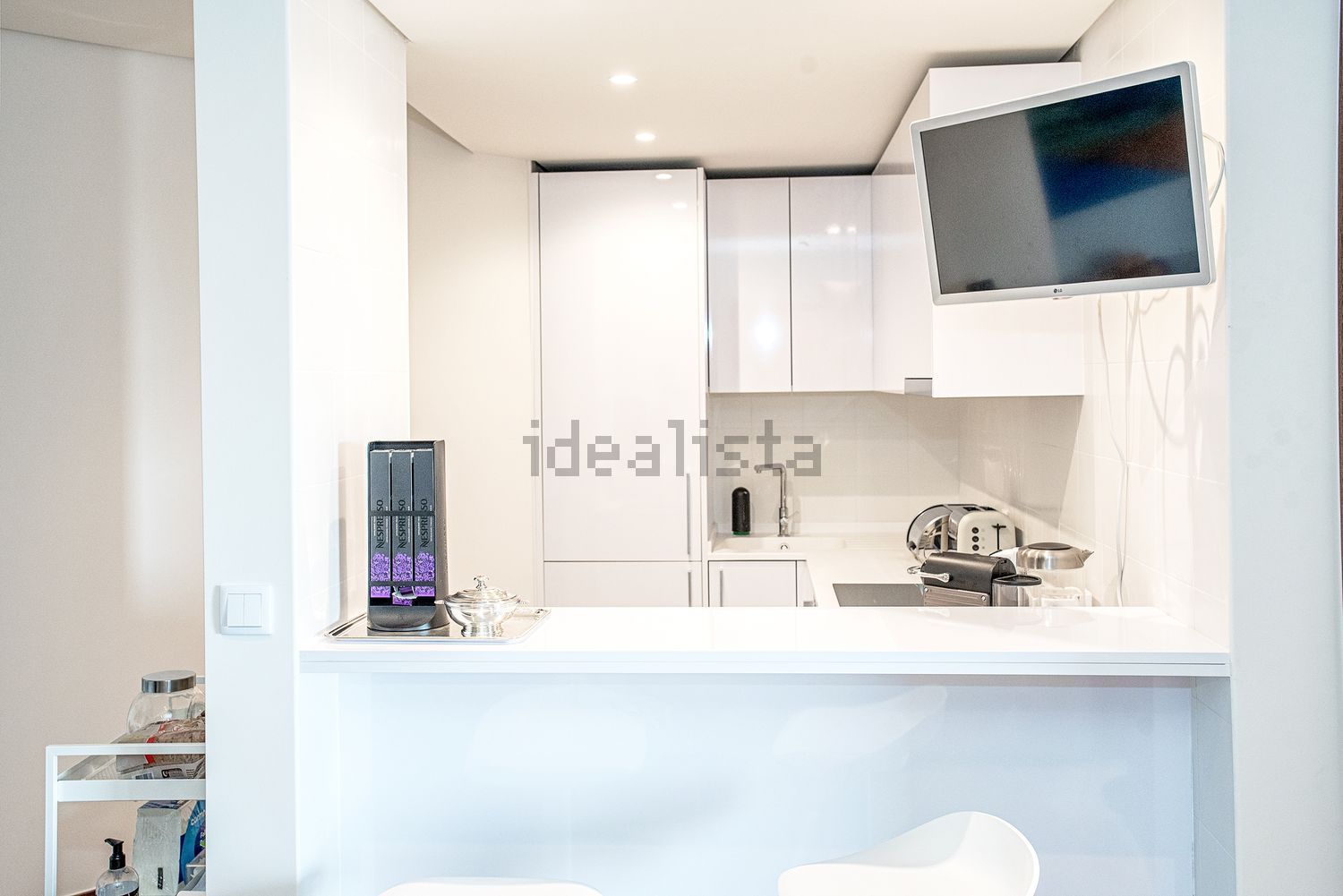 出租公寓 t1在Rua da Torre - 厨房