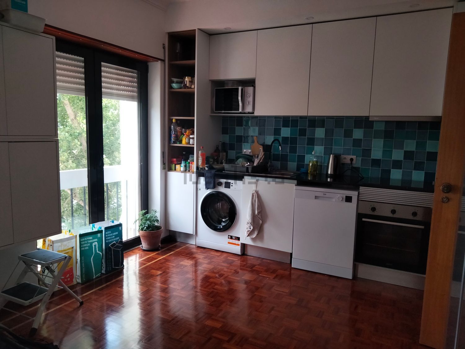 出租房间在Rua Antero de Quental, 15 - 厨房