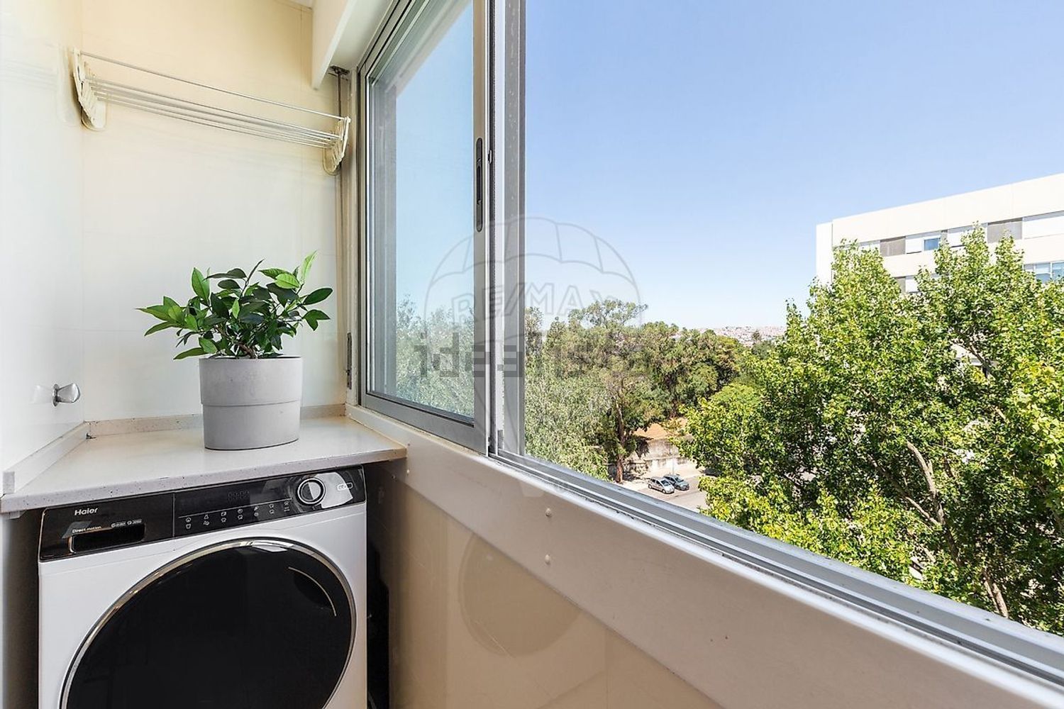 出租公寓 t2在Rua Maria Brown - 厨房