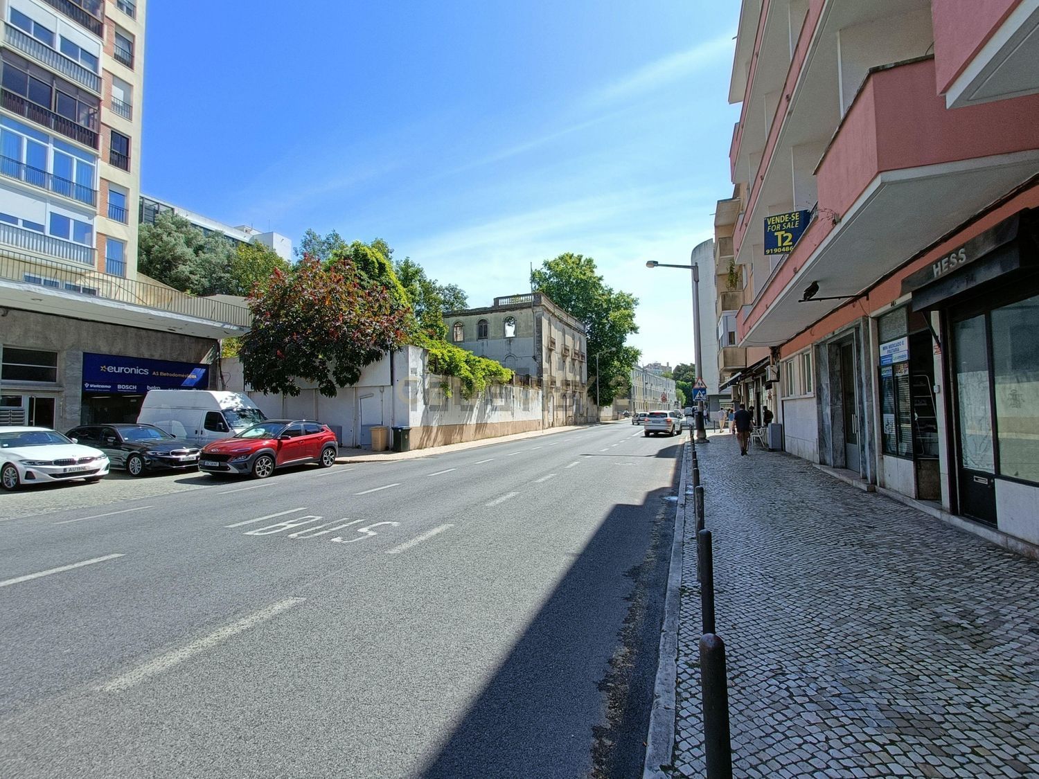 出租公寓 t2在Avenida Conselheiro Barjona de Freitas, 7 - 视线