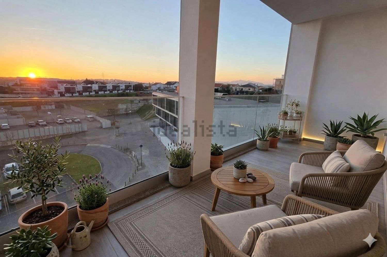 顶层公寓出售在Porto Salvo - 露台