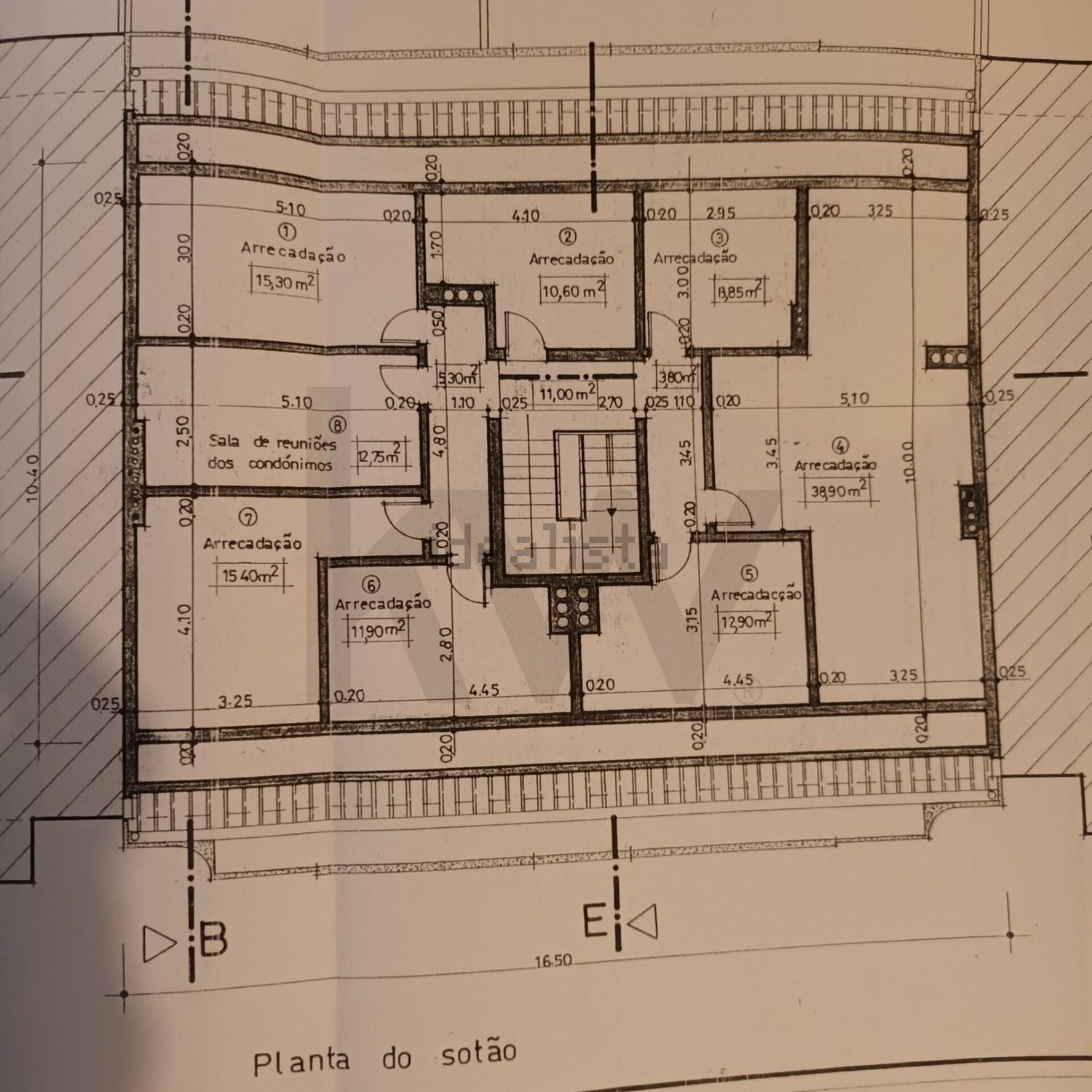 公寓 t3出售在Avenida Cidade de Leimen, 14 - 平面图