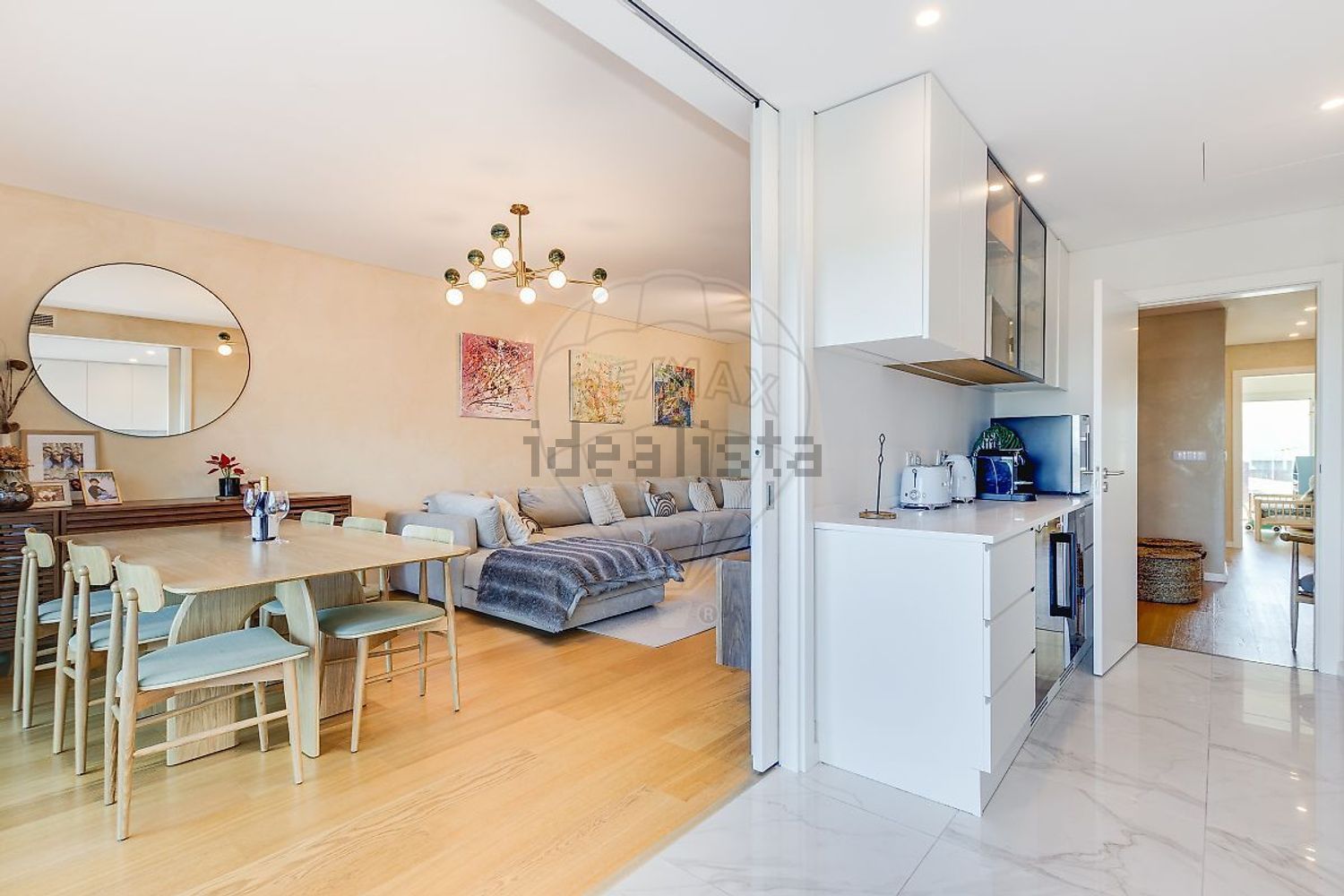 出租公寓 t3在Avenida 5 de Outubro, 401 - 客厅