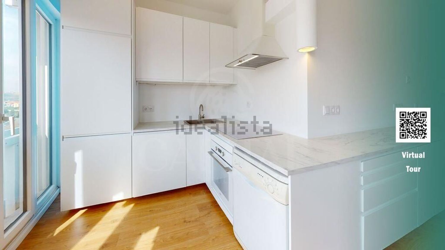 出租公寓 t1在Telheiras - 厨房