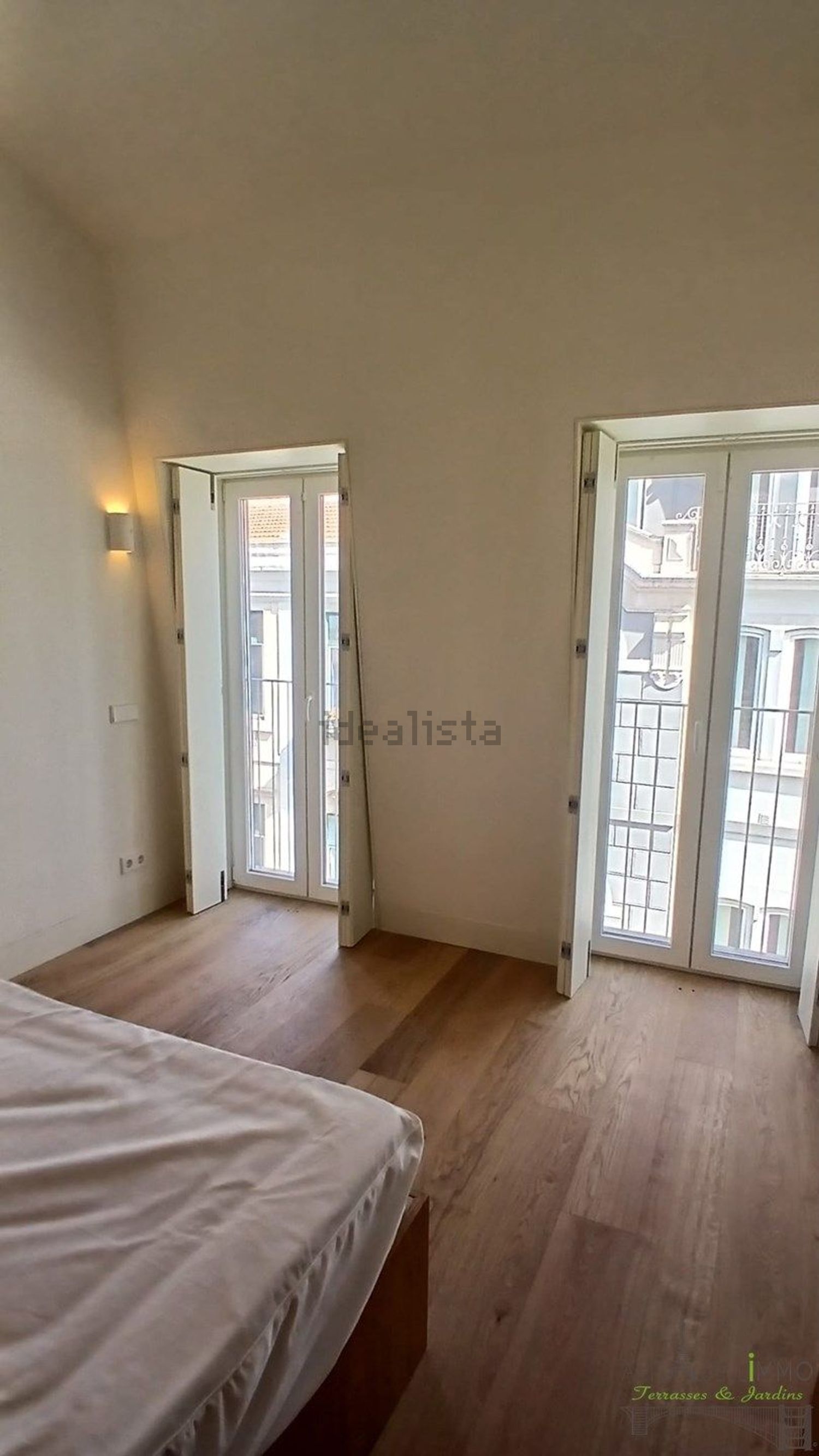 出租公寓 t2在Praça da Alegria - 卧室