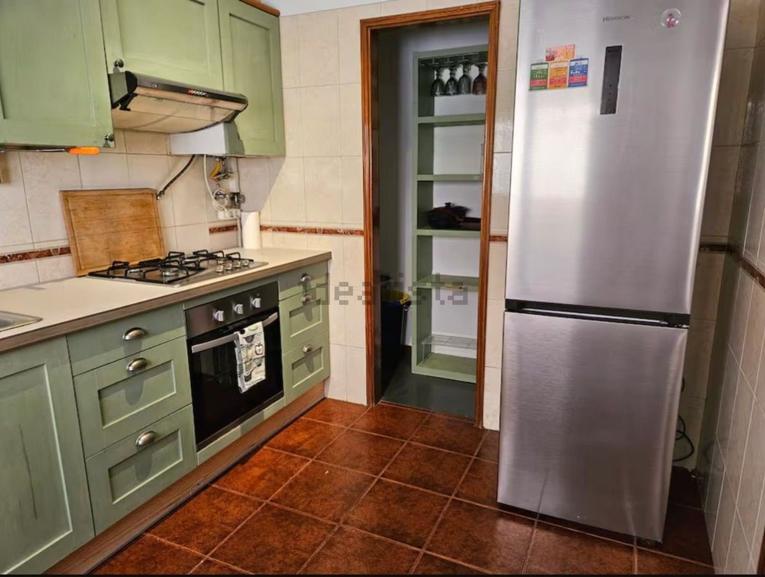 出租公寓 t1在Rua Comandante António Feio, 8 - 厨房