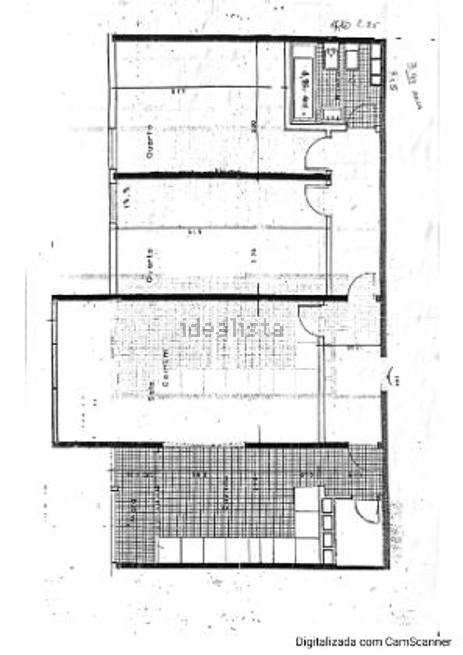 出租公寓 t2在Alameda António Sérgio, 4 - 平面图