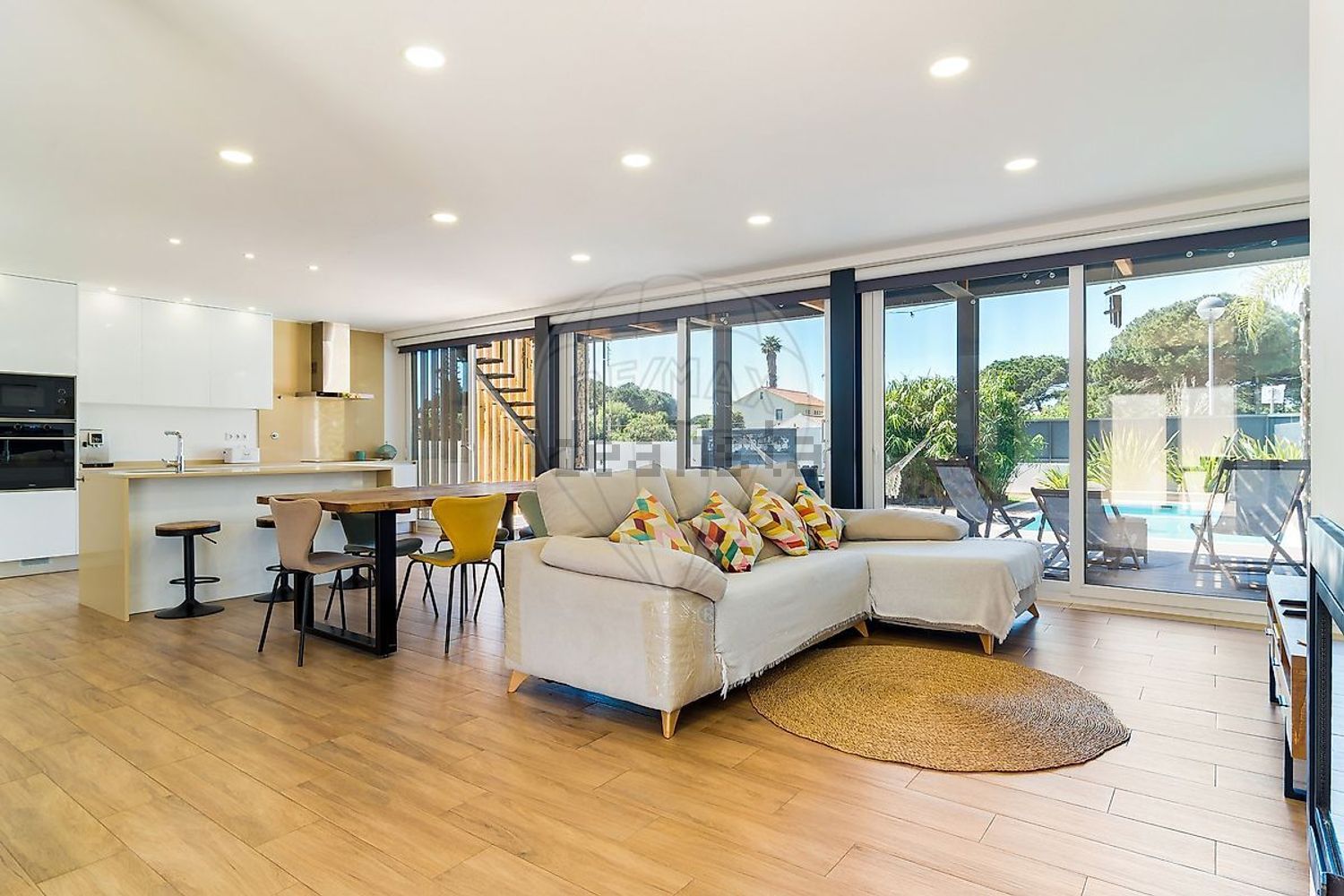 小楼房或独栋别墅出售在Rua dos Campos - 客厅