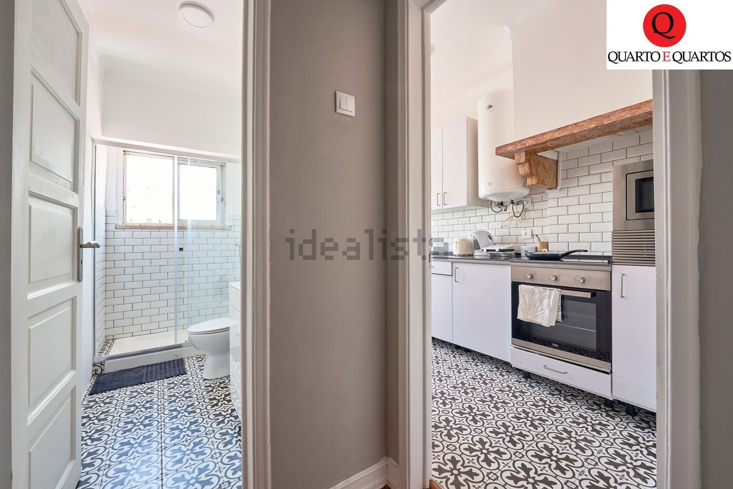 出租房间在Avenida Eduardo Jorge - 厨房