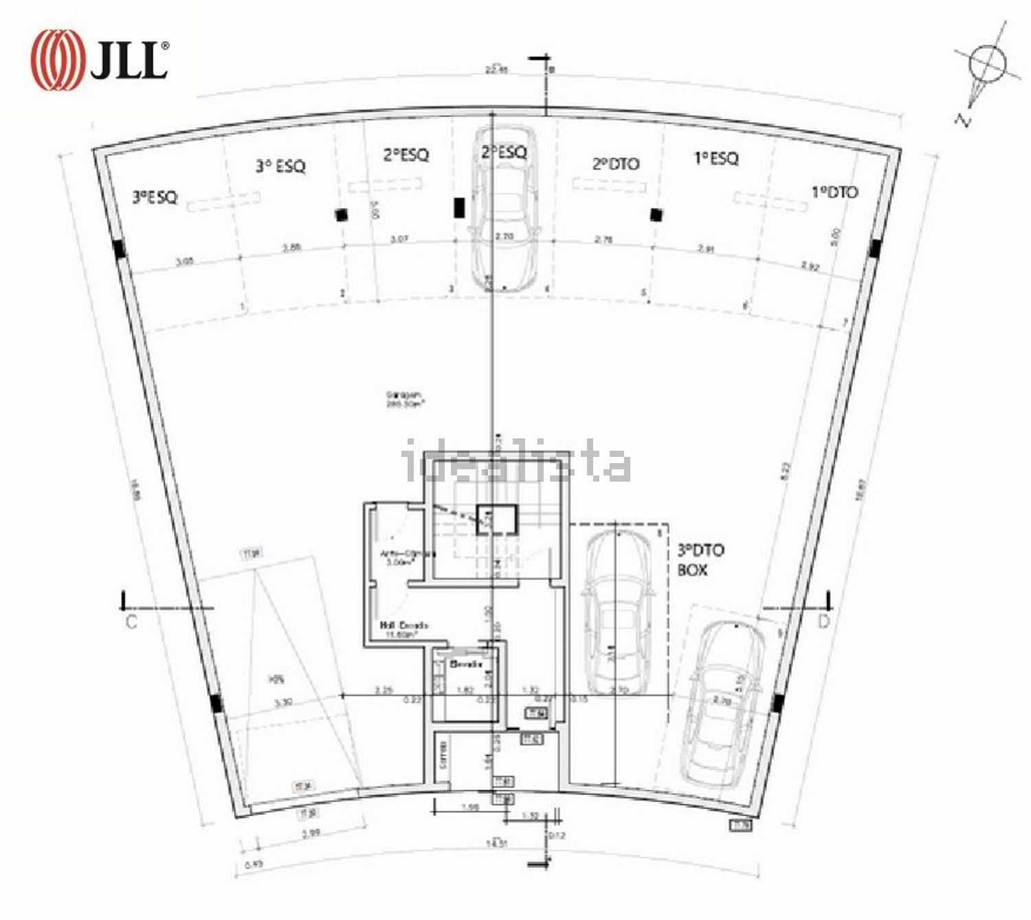 公寓 t2出售在Rua Álvaro Barreirinhas Cunhal - 平面图