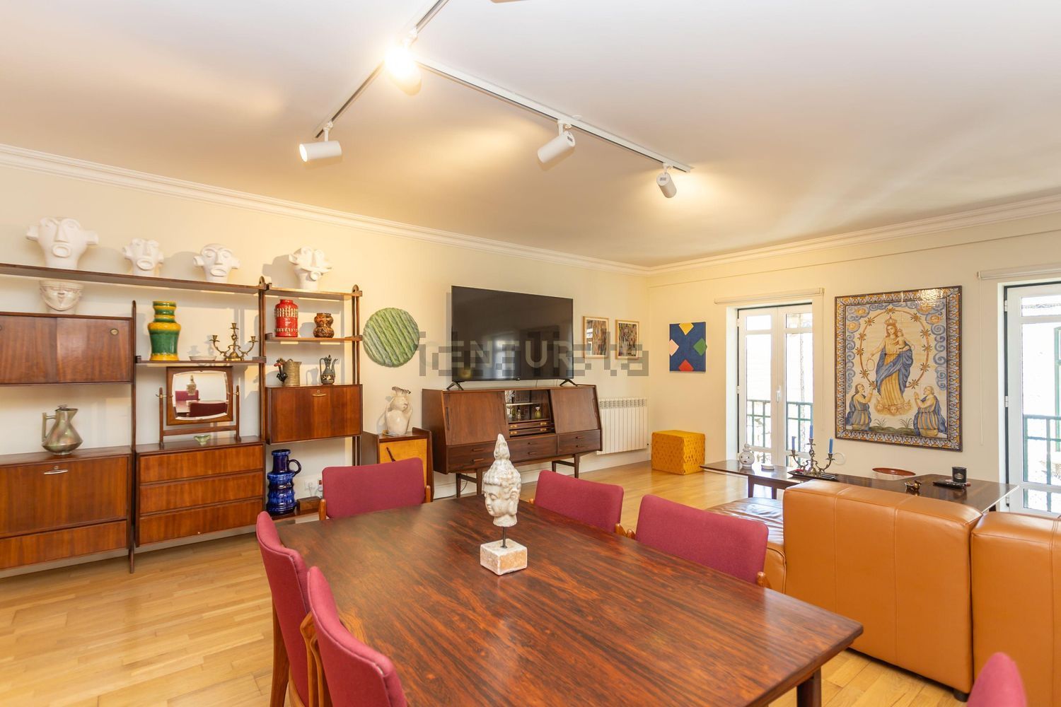 公寓 t3出售在Mouraria - Castelo - 客厅