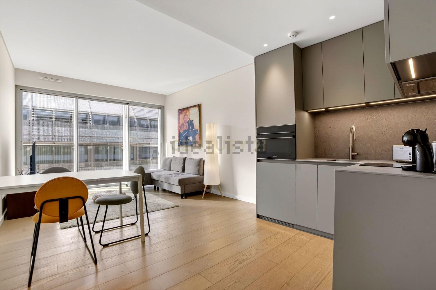 出租公寓 t1在Rua Madalena Iglésias s/n - 客厅