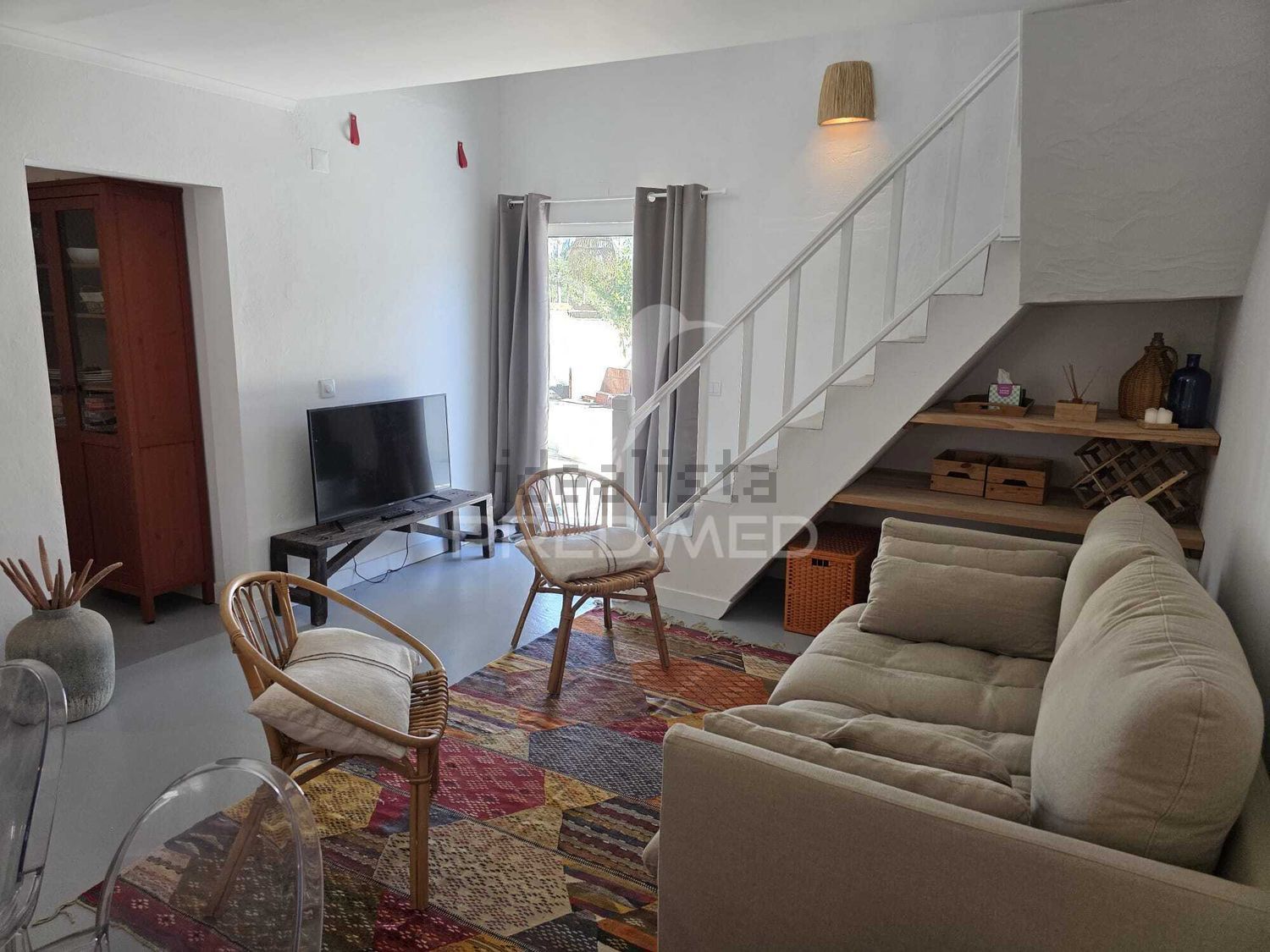 出租阿连特茹山Monte Seco - 客厅