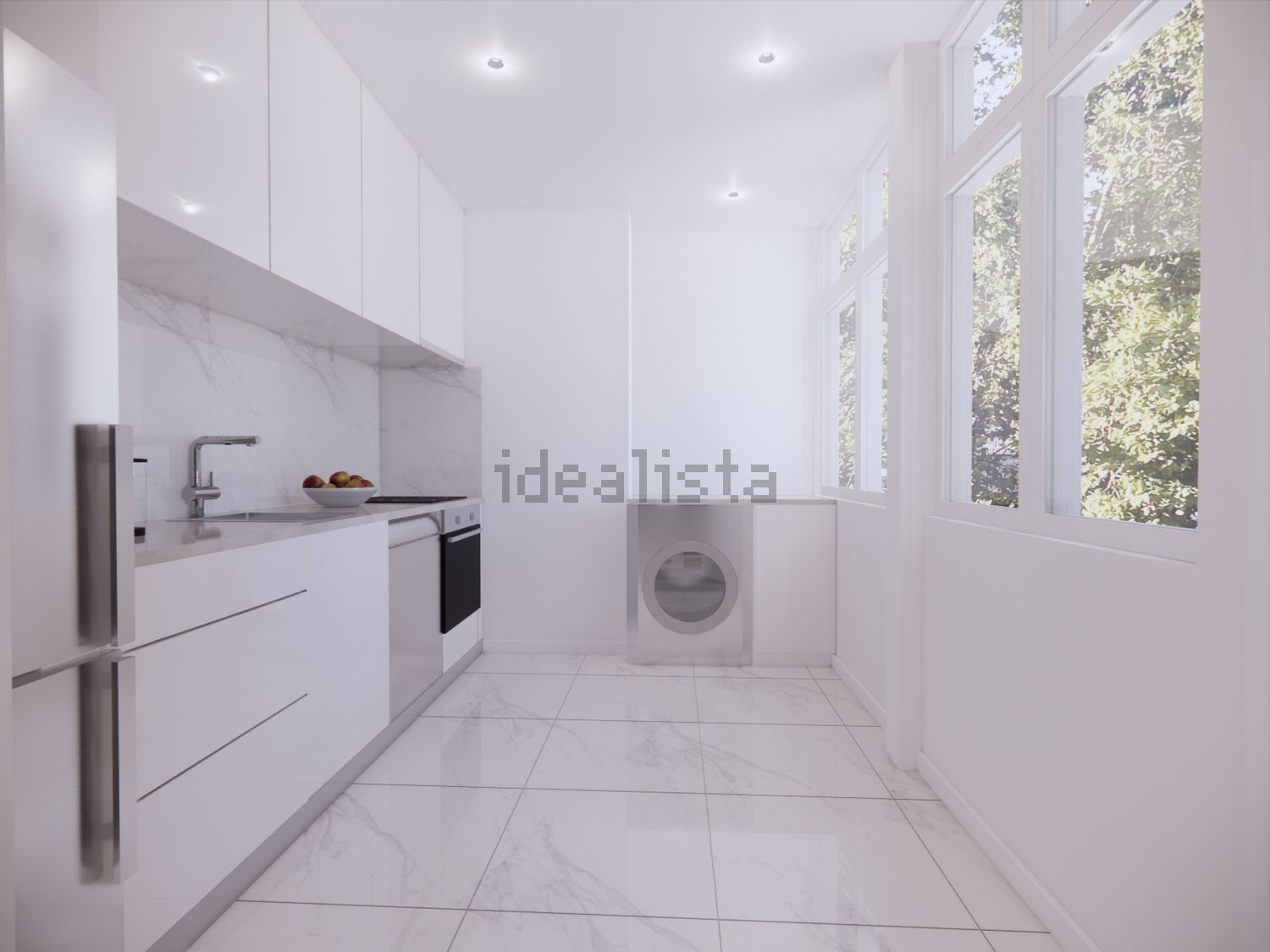 公寓 t2出售在Rua 1º de Maio, 40 - 厨房