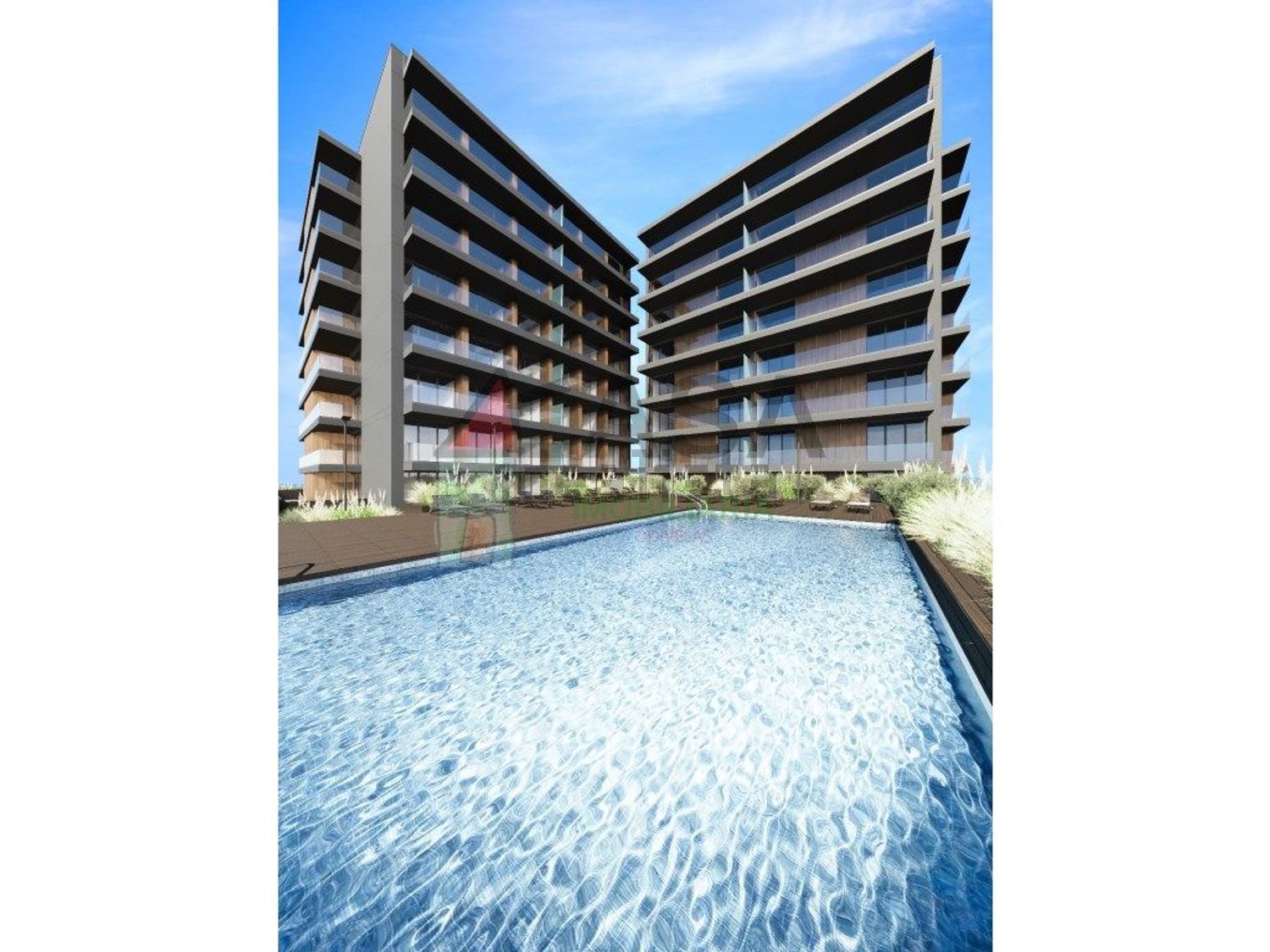 公寓 t2出售在Avenida Doutor António Silva Marques, 10 - 游泳池