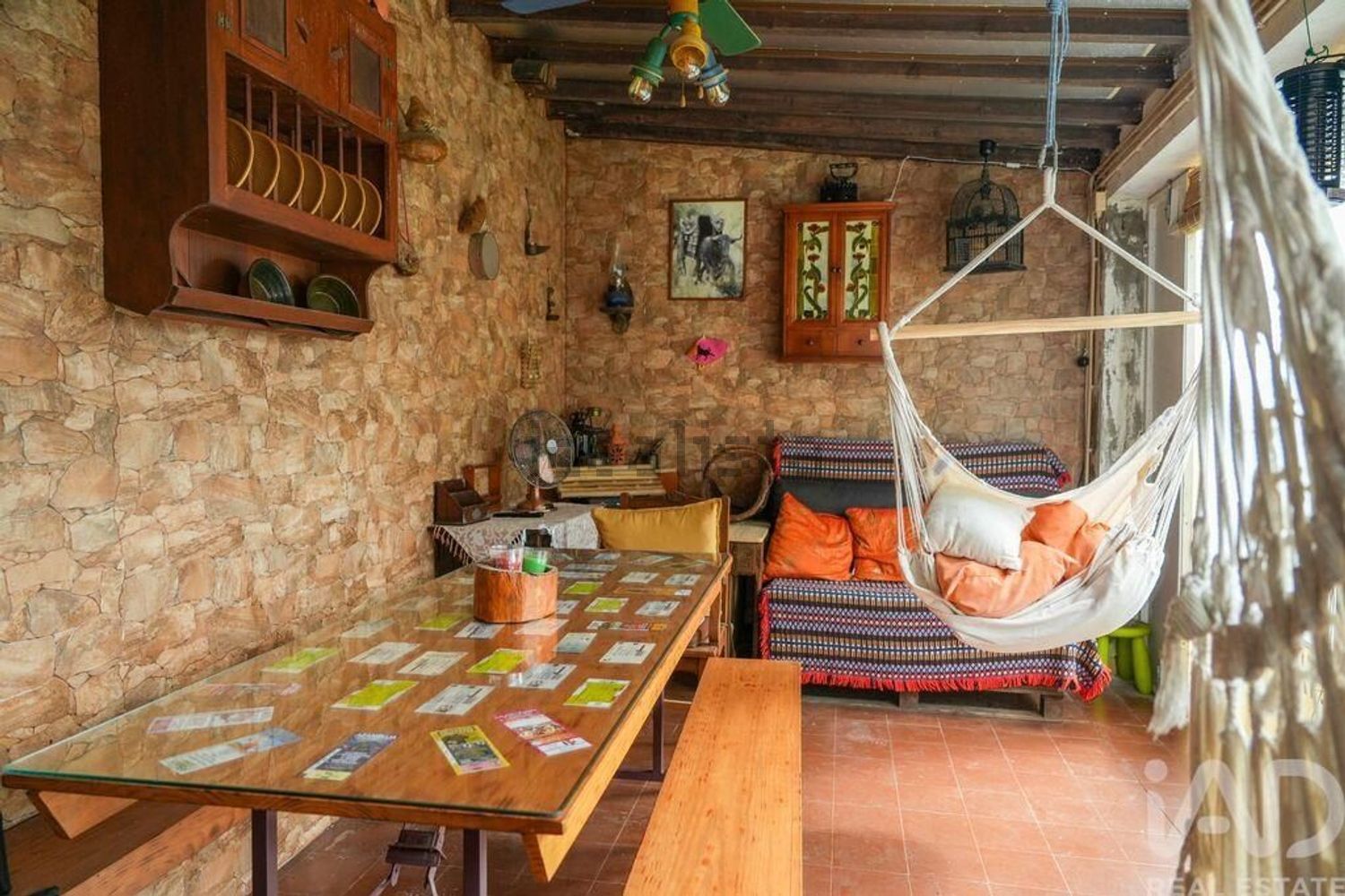 小楼房或独栋别墅出售在Carregado e Cadafais - 客厅