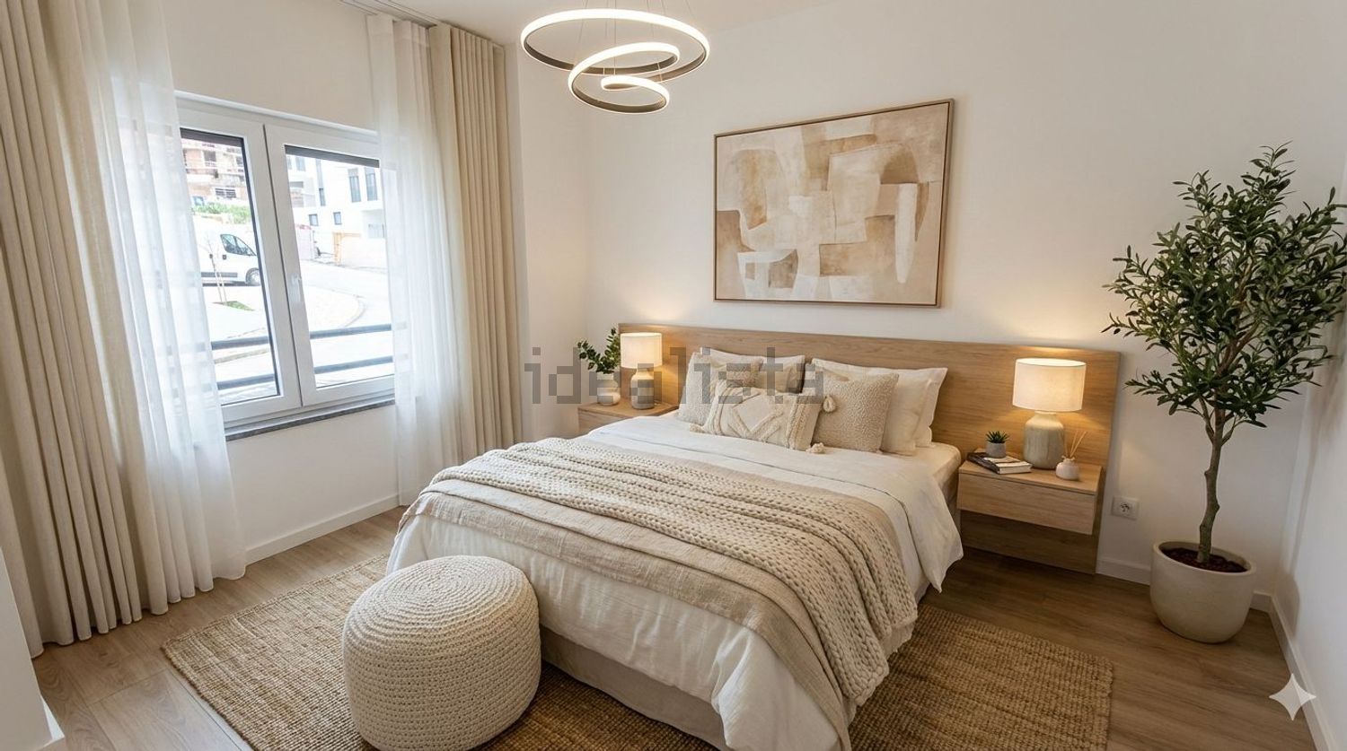 出租公寓 t2在Rua Dom João de Castro, 3 - 卧室