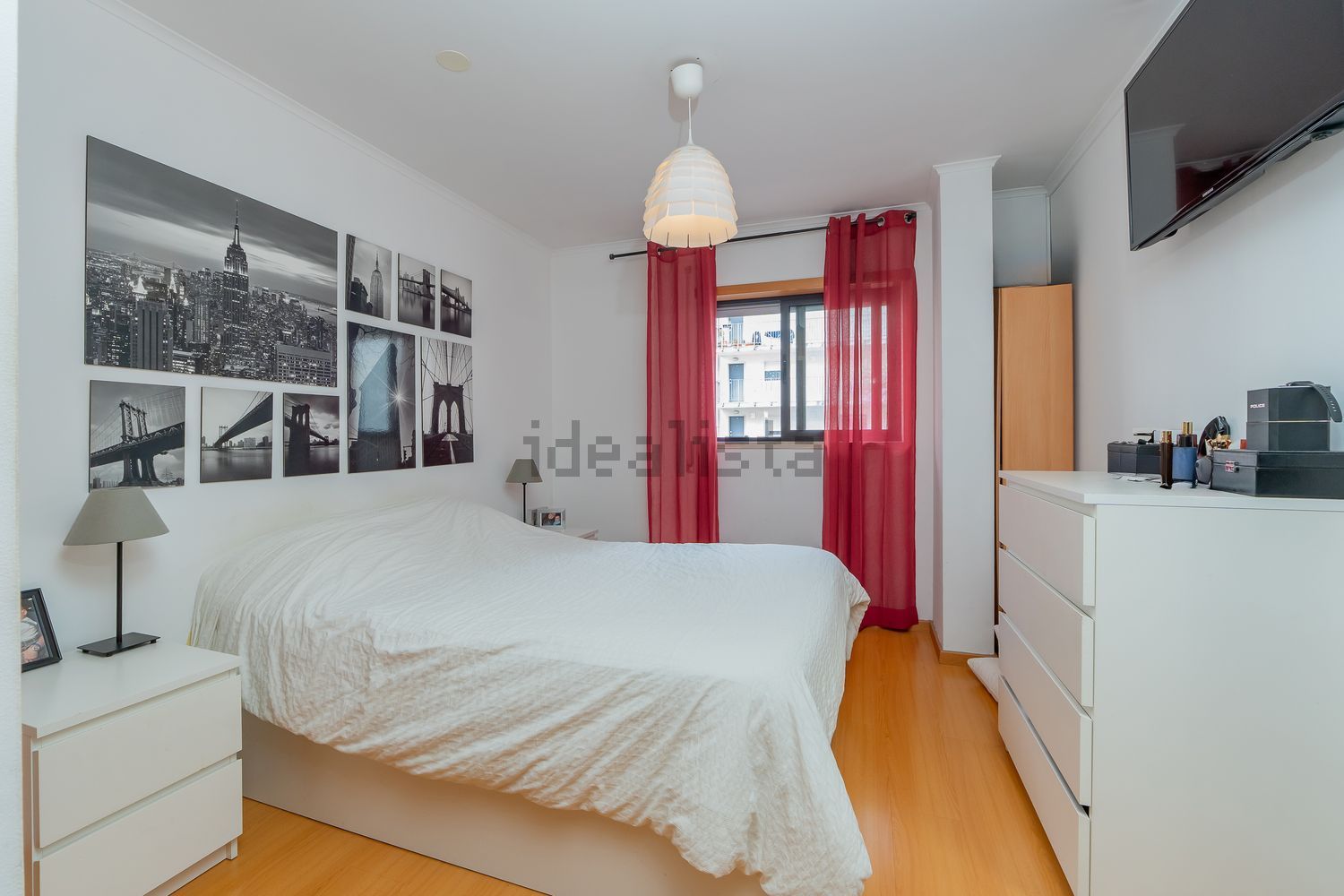 出租公寓 t2在Rua Barata Feyo - 卧室