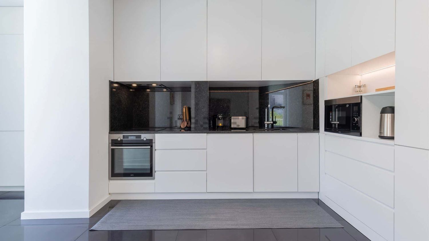 出租公寓 t2在Rua Afonso Annes Penedo, 14 - 厨房