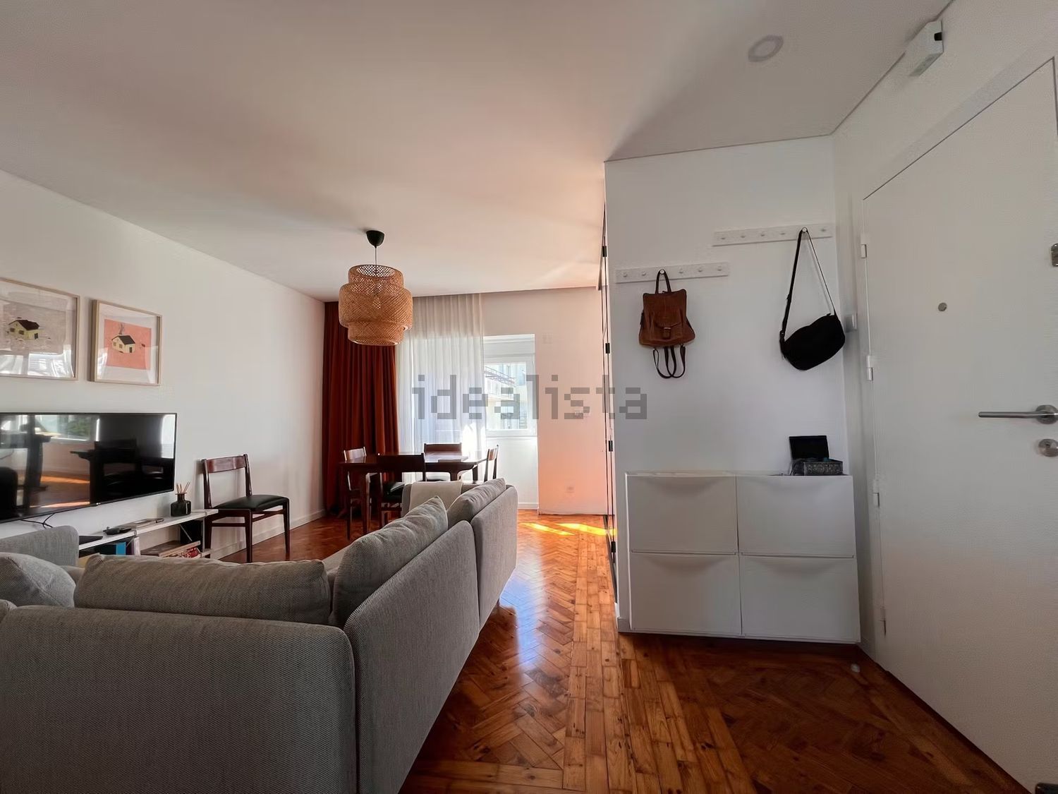 出租公寓 t2在Rua Doutor Oliveira Ramos, 38 - 客厅