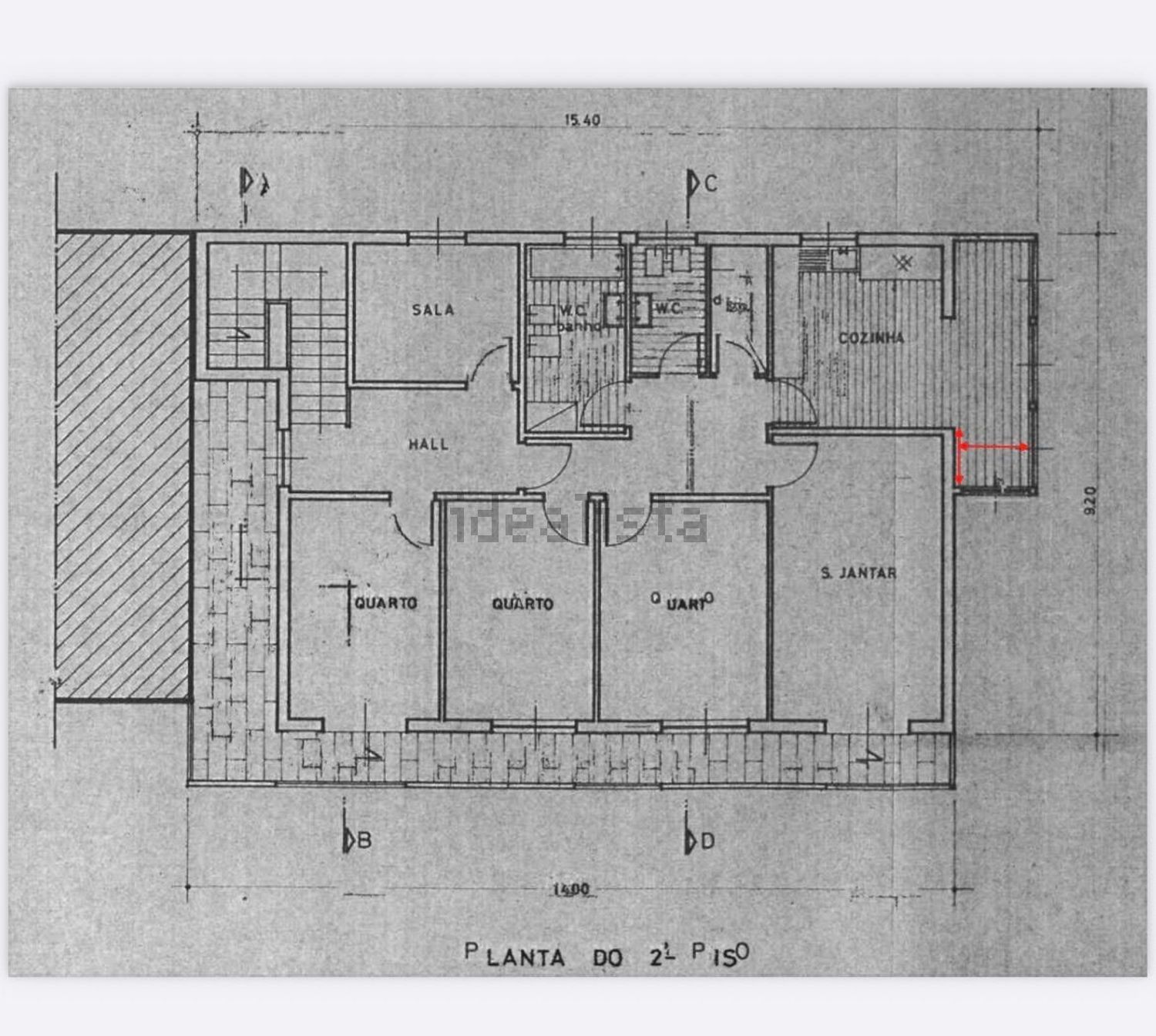 小楼房出售在Malveira e São Miguel de Alcainça - 平面图