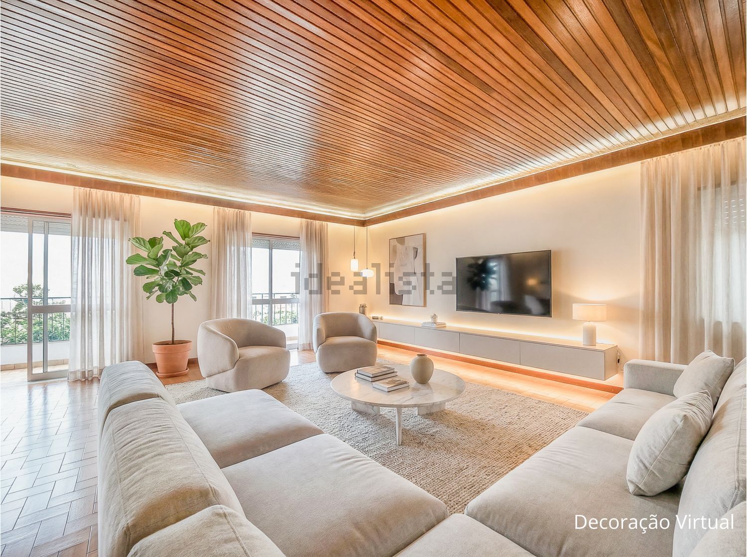 小楼房或独栋别墅出售lapa da serra - 客厅