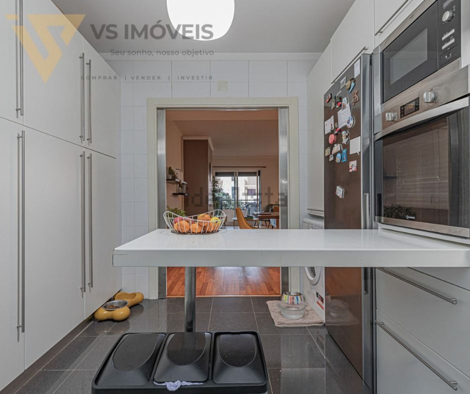 出租公寓 t2在Rua dos Faisões - 厨房