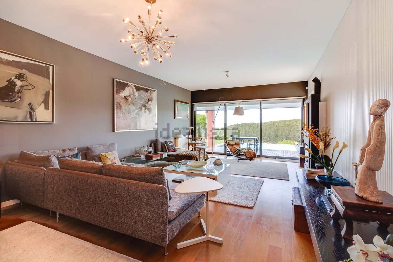 出租双拼别墅在Rua do Bocal - 客厅