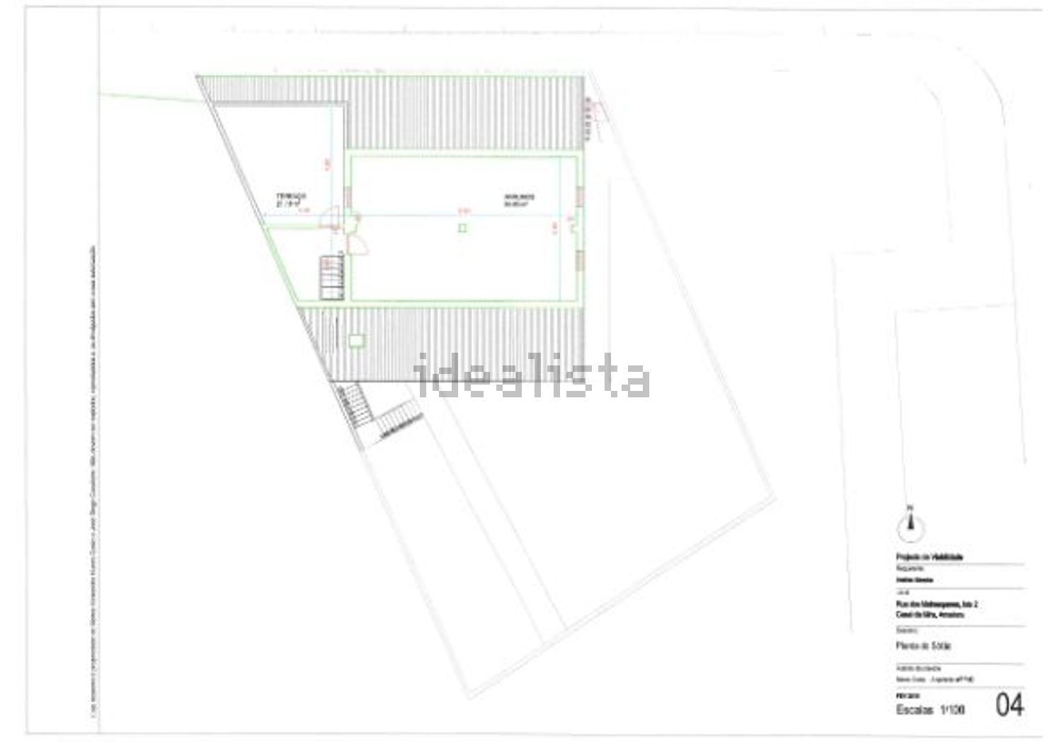 小楼房或独栋别墅出售在Rua dos Malmequeres, 2 - 平面图