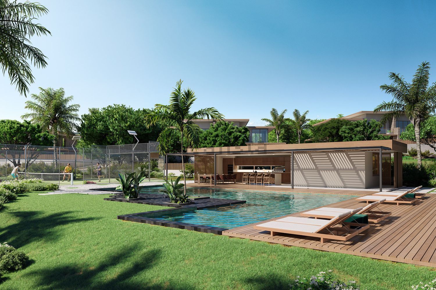 双拼别墅出售在Rua de Cacilhas, 1 a - 游泳池