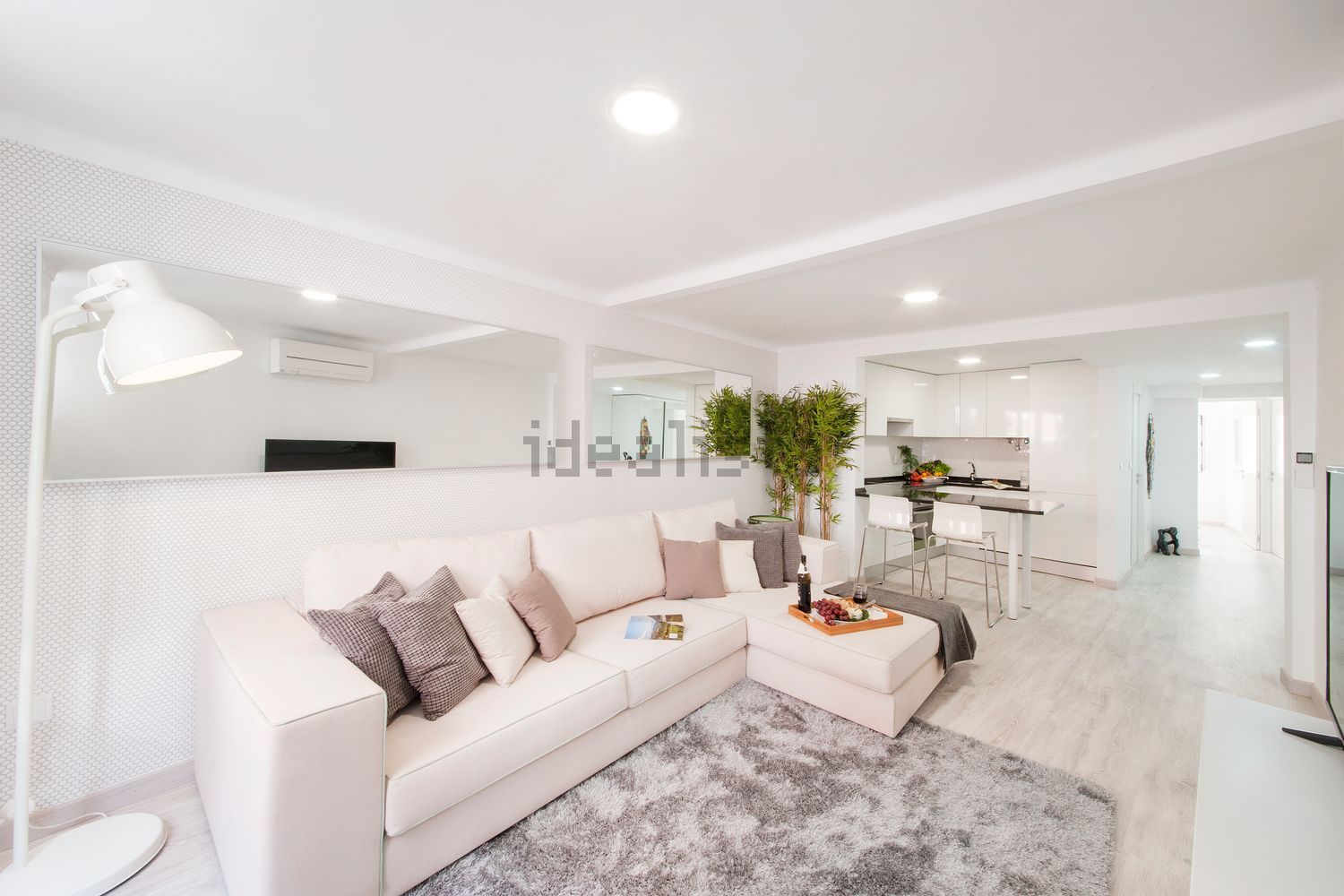 出租公寓 t2在Rua da Fé, 11 - 客厅