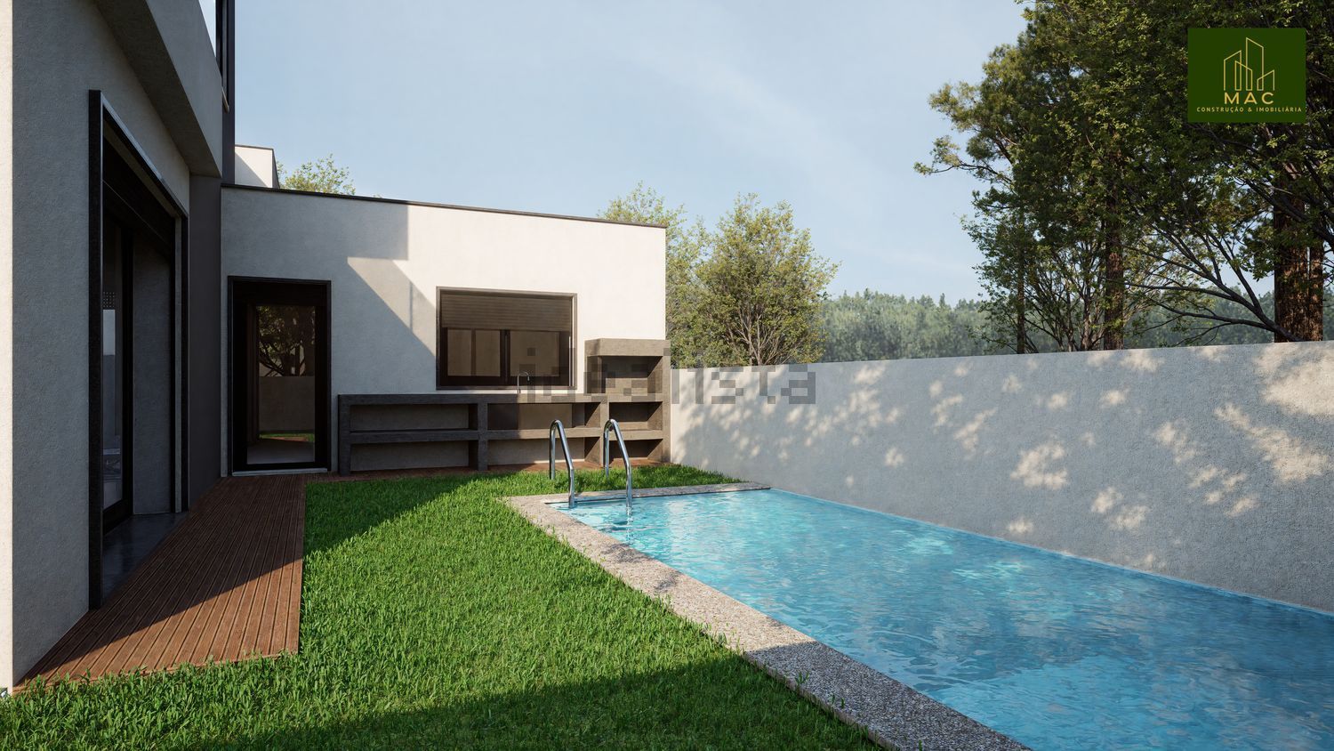 小楼房或独栋别墅出售在Redondos - 游泳池