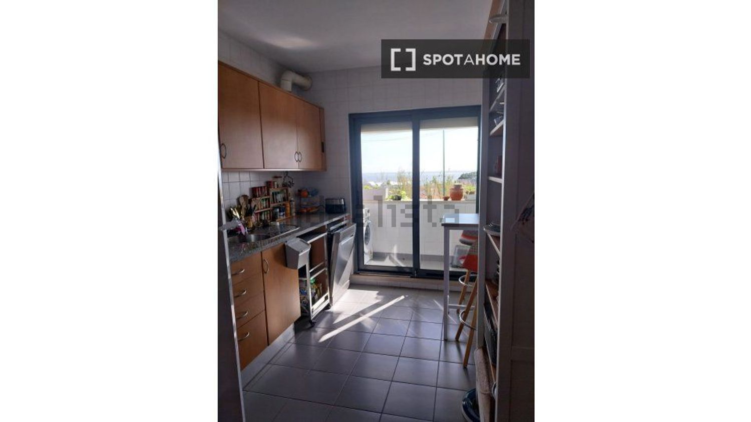 出租房间在Rua Engenheiro Cunha Leal - 厨房