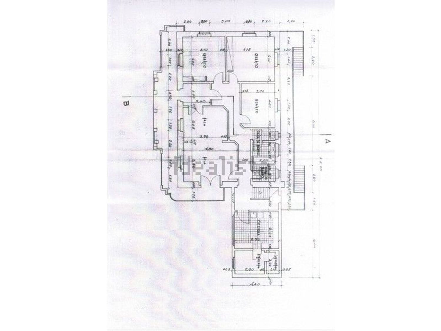 小楼房或独栋别墅出售在Lamas e Cercal - 平面图