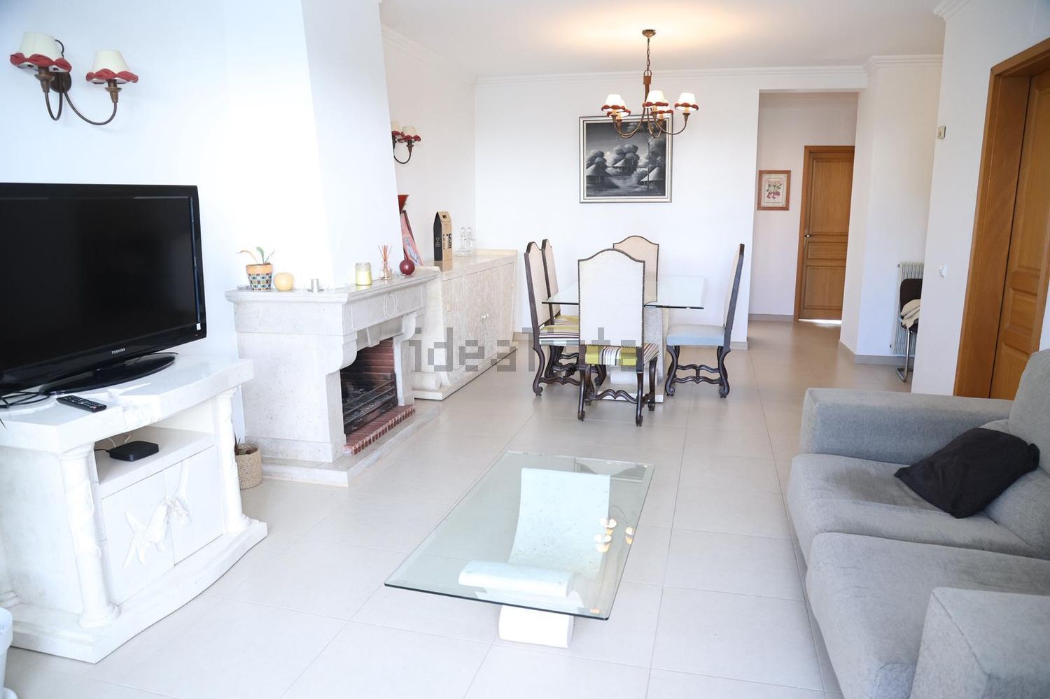 出租公寓 t2在Vale de Choupos - Choilo - Galeotas - 客厅