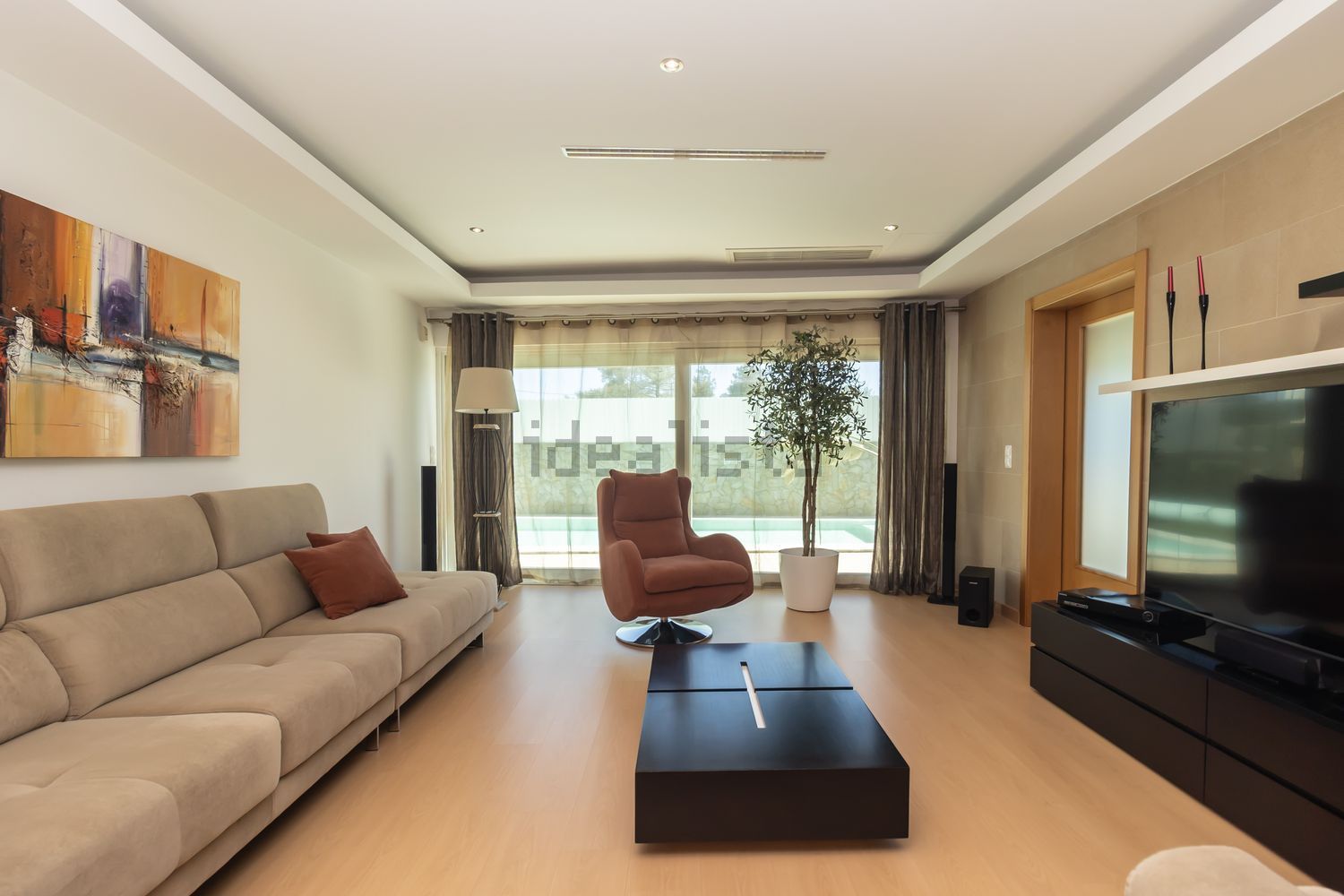 小楼房或独栋别墅出售在Rua Jorge Brum do Canto - 客厅