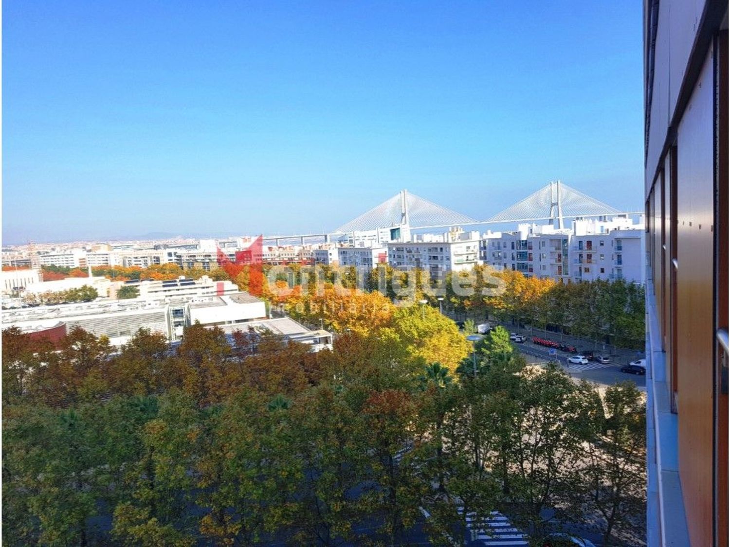 出租公寓 t1在Avenida Dom João II - 视线