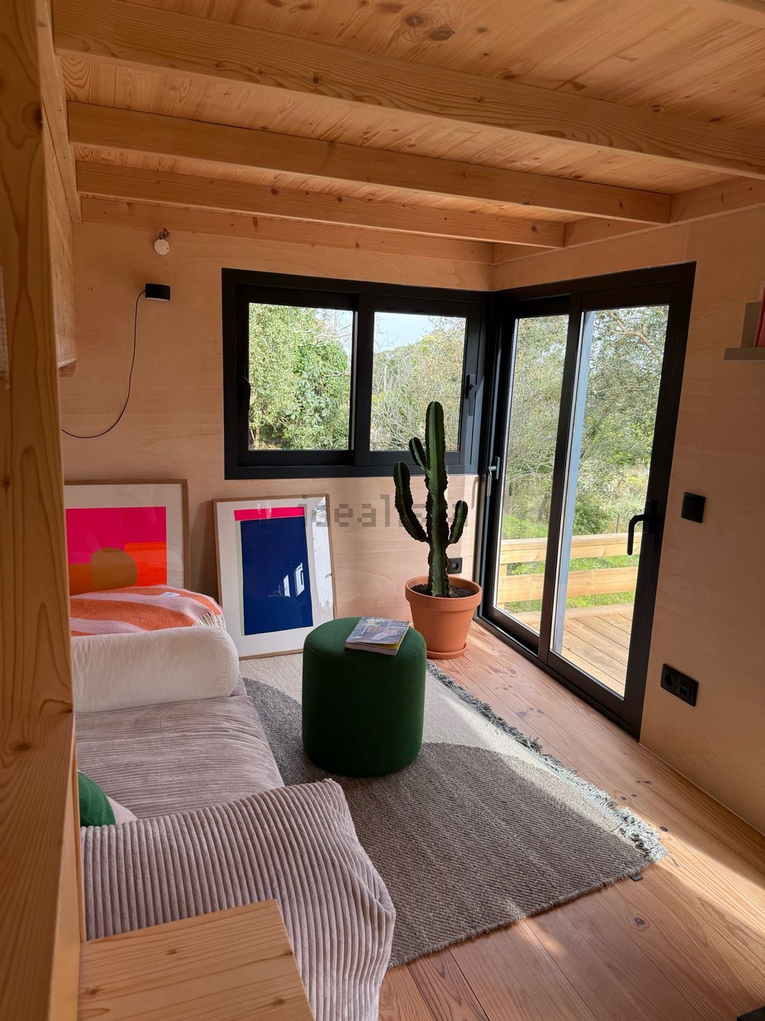 出租小楼房或独栋别墅在Santo Isidoro - 客厅