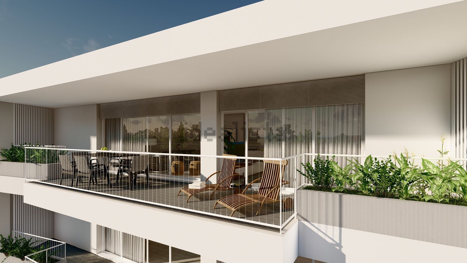 公寓 t3出售在Rua António Semedo, 1 - 阳台