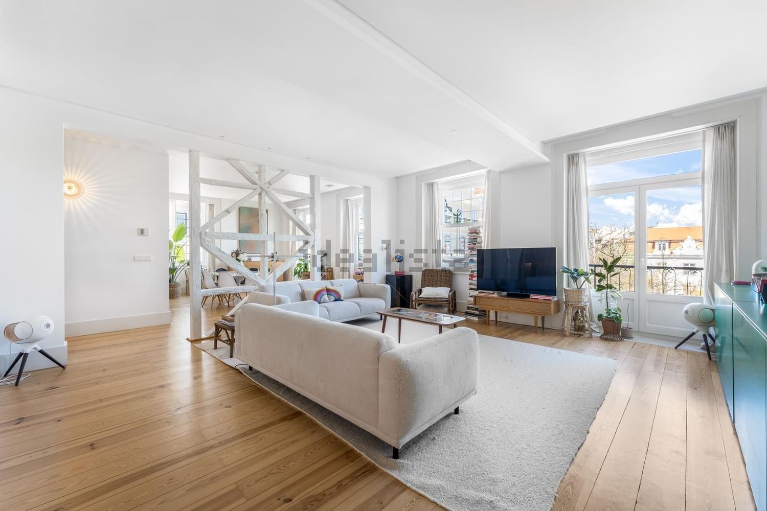 公寓 t4出售Calçada do Carmo - 客厅