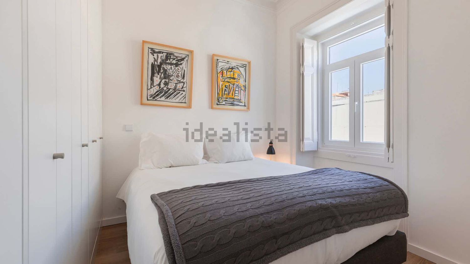 出租公寓 t2在Rua Afonso Annes Penedo, 14 - 卧室