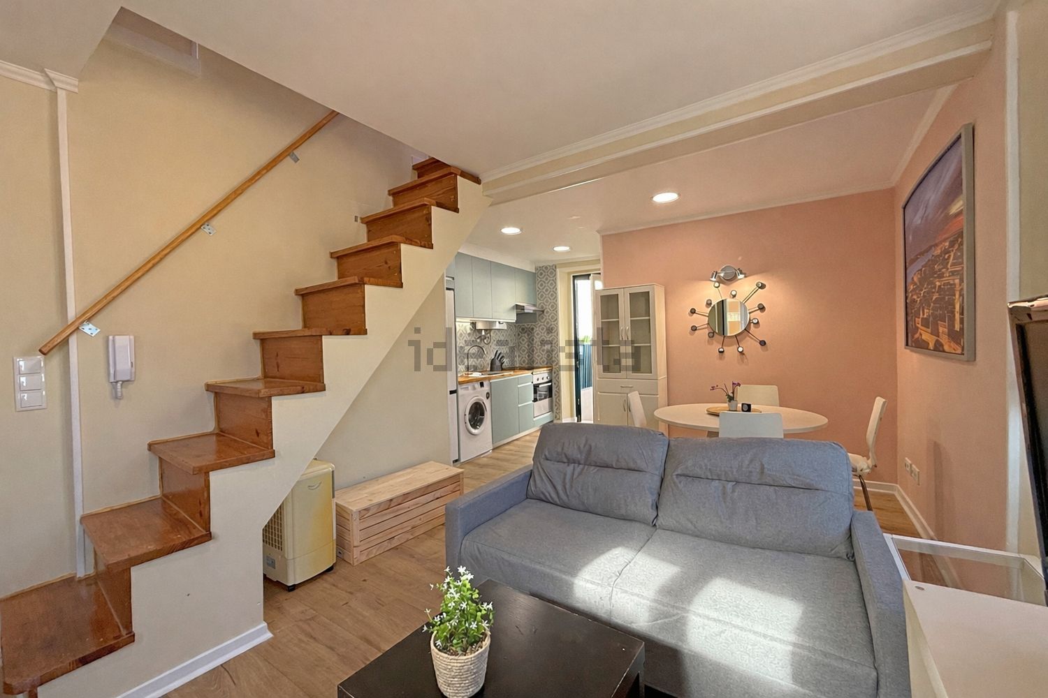 出租公寓 t1Calçada Agostinho de Carvalho - 客厅