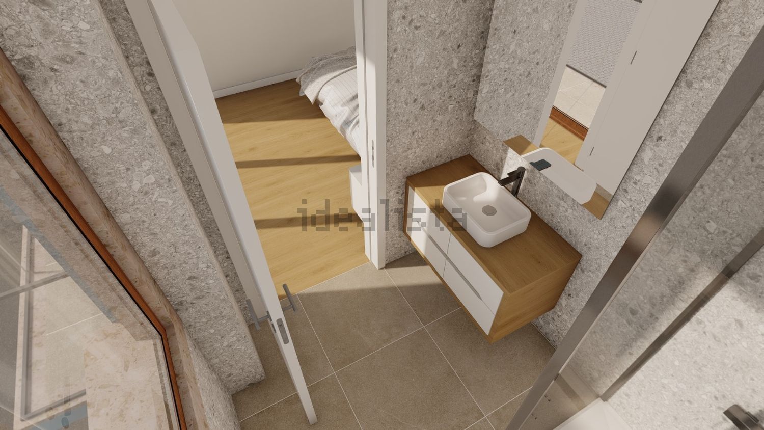 公寓 t2出售在Avenida José Antunes, 14 - 卫生间