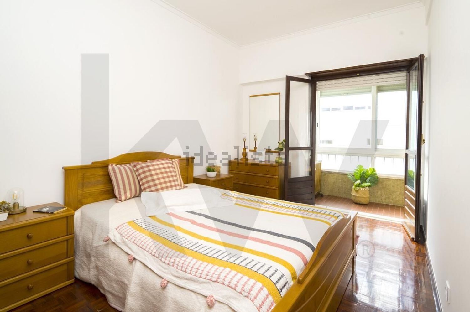 出租公寓 t2在Marvila - 卧室