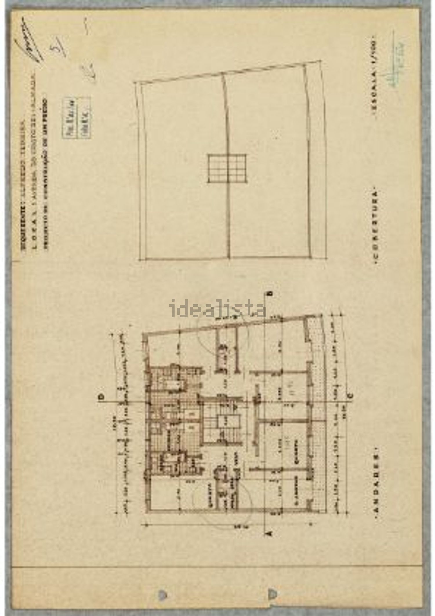公寓 t2出售在Avenida do Cristo Rei - 平面图