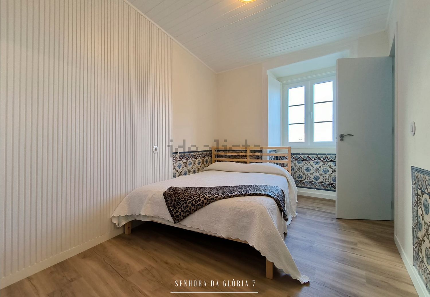 出租公寓 t2在Rua da Senhora da Glória, 7 - 卧室