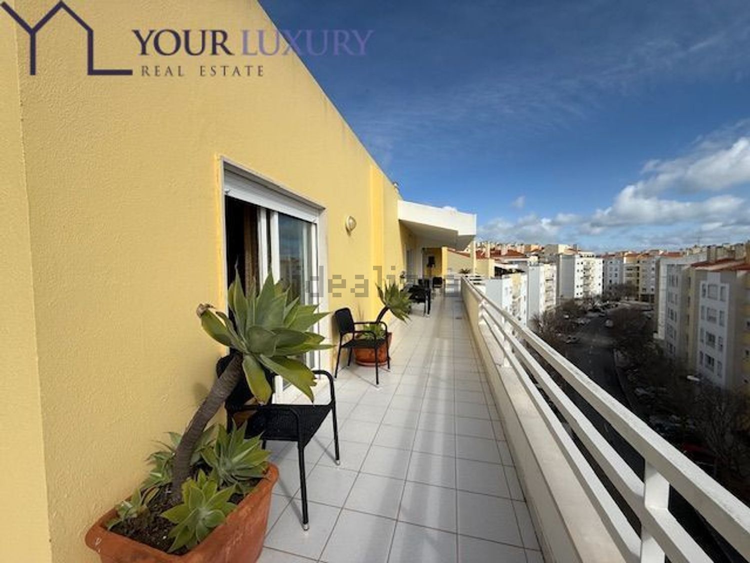 出租公寓 t2在Serra das Minas - 阳台